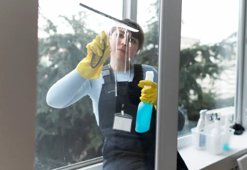 Nettoyage de vitres intérieures et extérieures à Bouessay